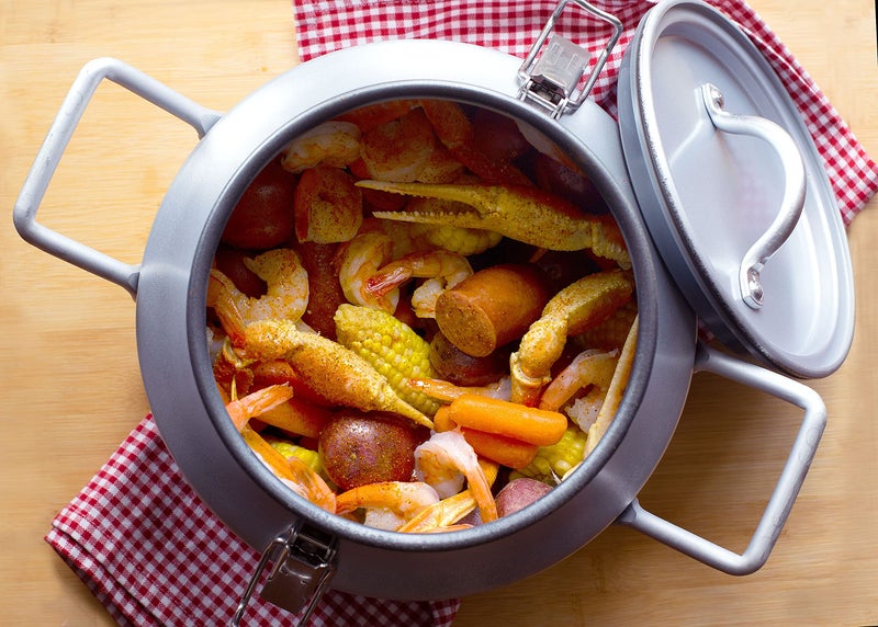 CanCooker Junior: Steam Cooker & Food Steamer | Complete with Steamer, Lid, Travel Bag, and Recipe Book - Image 3
